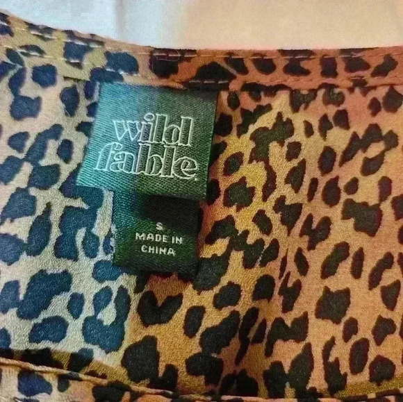 Leopard Print Dress 🐆 Wild Fable🐆 Women's Small - Picture 6 of 8